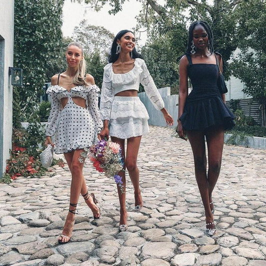 Robe bohème printemps et été Ibiza Vibe