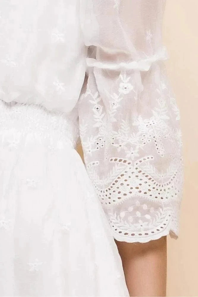Robe courte chic bohème Ibiza Vibe