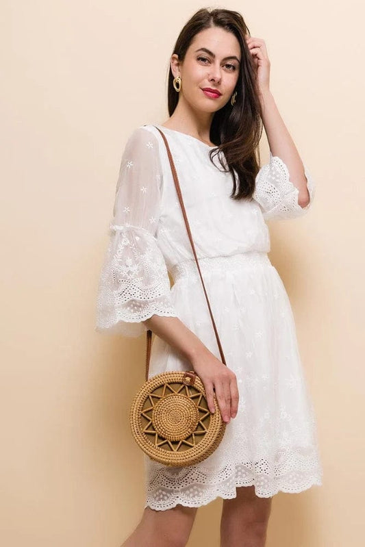 Robe courte chic bohème Ibiza Vibe