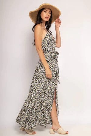 Robe d'été à imprimé floral bohème Ibiza Vibe