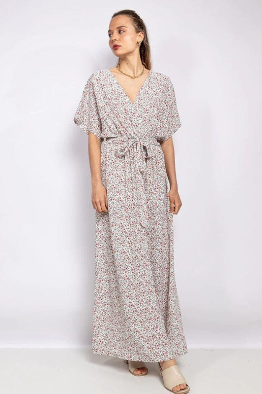 Robe longue bohème à imprimé Ibiza Vibe