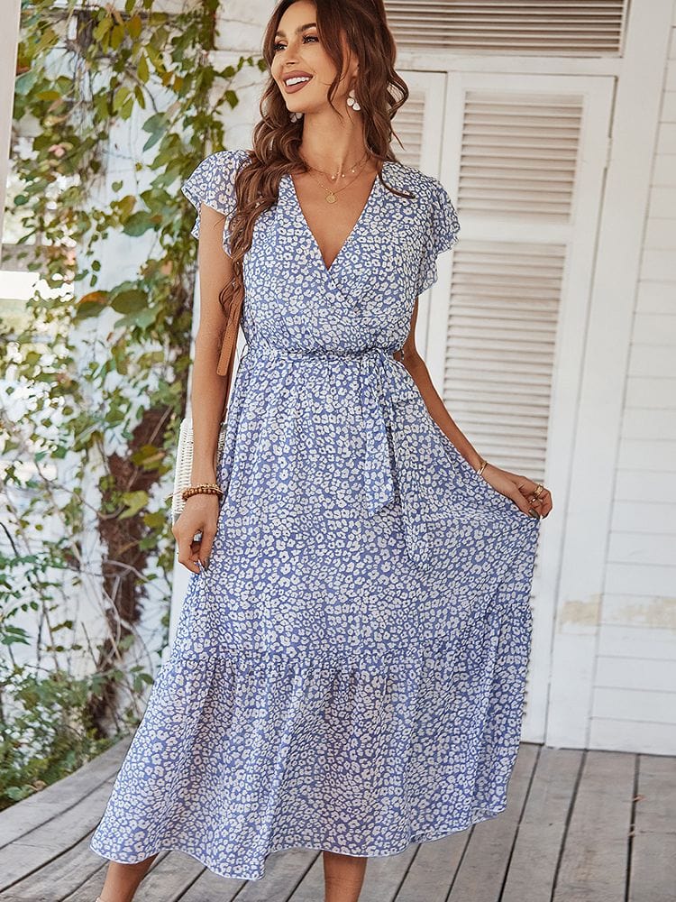 Robe Country bohème pour invité de mariage Ibiza Vibe