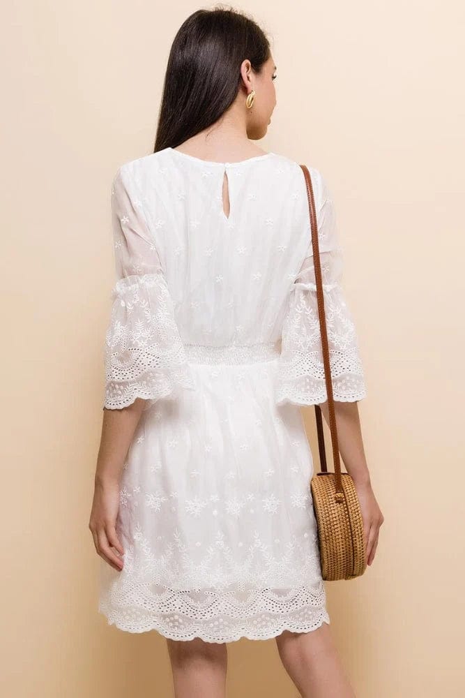 Robe courte chic bohème Ibiza Vibe