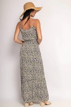 Robe d'été à imprimé floral bohème Ibiza Vibe