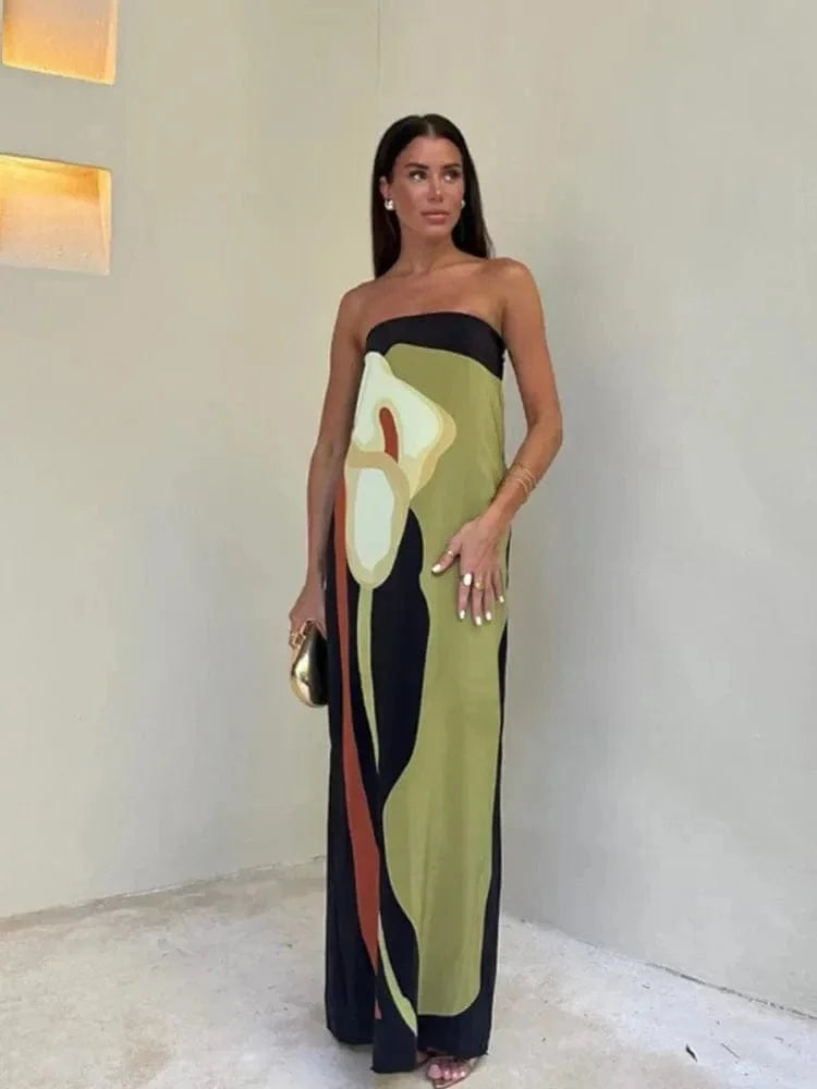 Robe de mariée chic d'bohème pour les invités Ibiza Vibe