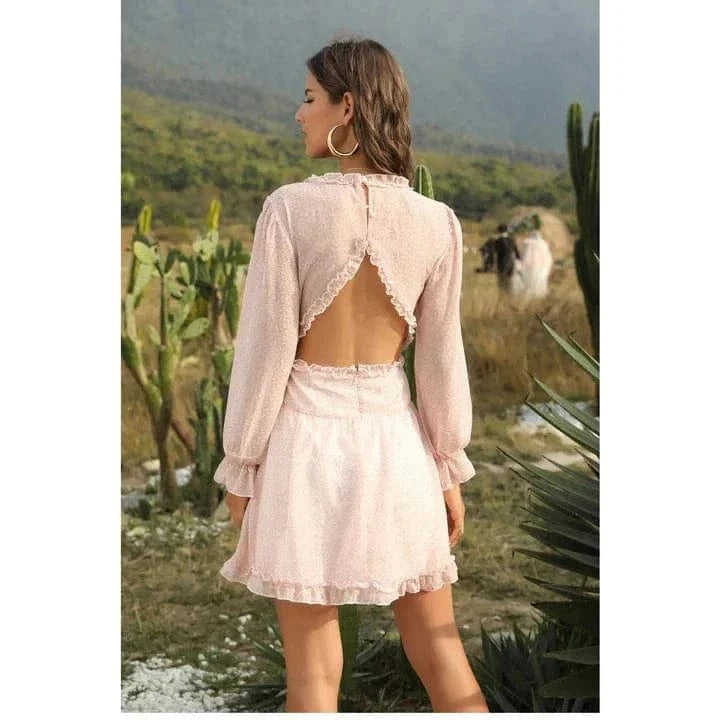 Robe dos nu hippie chic Ibiza Vibe