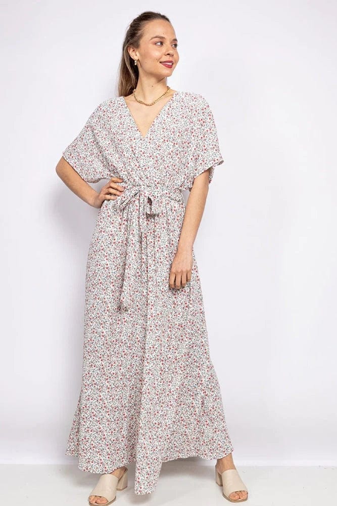 Robe longue bohème à imprimé Ibiza Vibe