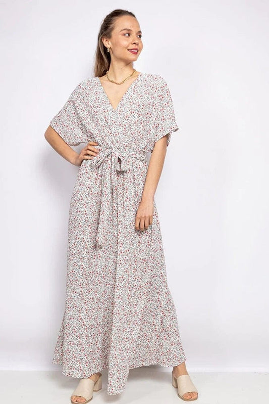 Robe longue bohème à imprimé Ibiza Vibe