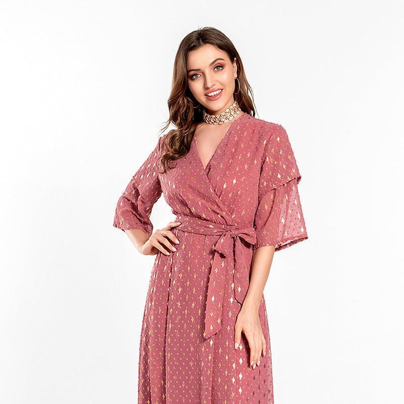 Robe longue et aérienne bohème Ibiza Vibe