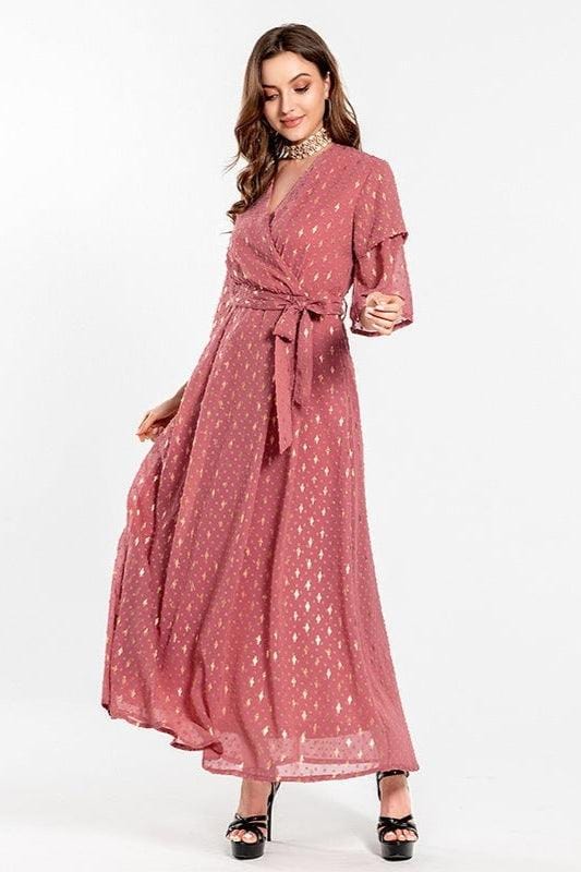 Robe longue et aérienne bohème Ibiza Vibe