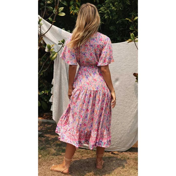 Robe longue style Country bohème Ibiza Vibe