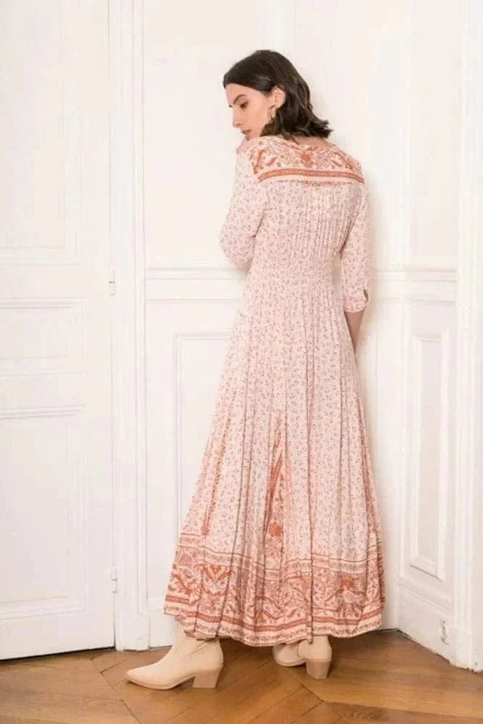 Robe Maxi bohème Hippie Ibiza Vibe