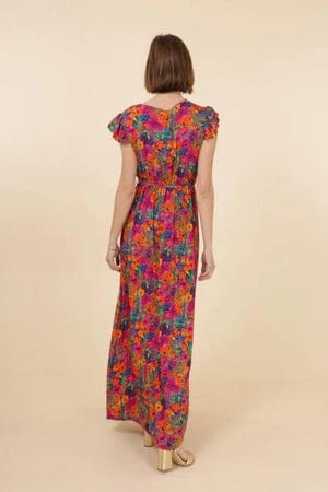 Robe Maxi Flower bohème Ibiza Vibe