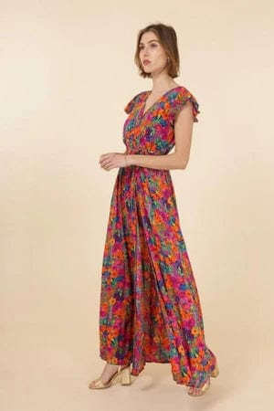 Robe Maxi Flower bohème Ibiza Vibe